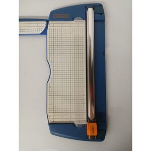 Fiskars 12" Paper Trimmer with 2 Swing-Out Rulers Arts & Crafts Sewing #1070‎